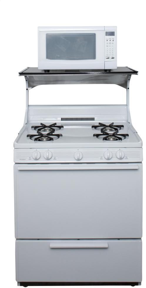 Premier 30" White Top Shelf -1