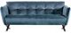 Furniture of America® Civellutino Teal Sofa-0