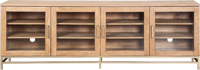 Magnussen Home® Lindon Belgian Wheat Large Media Console-2