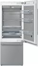 Thermador® Freedom® 30 in. 16.0 Cu. Ft. Stainless Steel Built-In Bottom Freezer Refrigerator-1