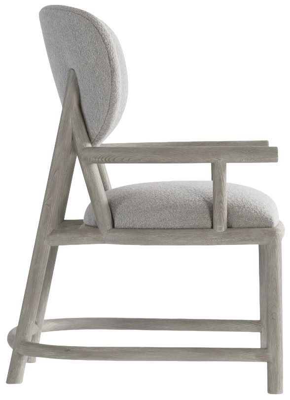Bernhardt Customizable Trianon Curved Back Arm Chair-1