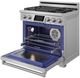 Thor Kitchen® X Series 36" Stainless Steel Freestanding Pro Style Dual Fuel Gas Range-4
