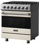 Viking® 3 Series 30" Pure White Pro Style Dual Fuel Range-2