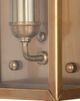 Currey & Company Royster Antique Brass/Clear Outdoor Wall Sconce-3