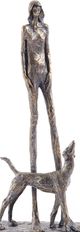 Giftcraft Black/Gold Best Friends Figurine-1