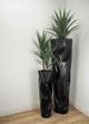 Le Present Lux Textura Black 60" Planter-5