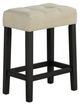 Furniture of America® Zanaide 3-Piece Gray/Beige Dining Table Set with Black Base-2