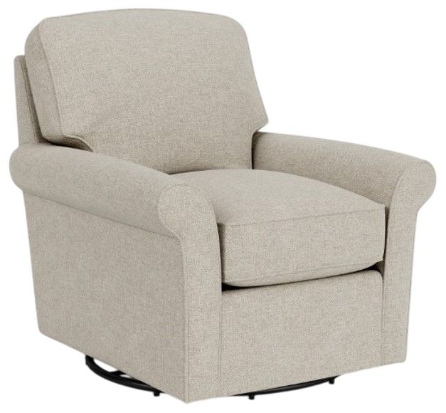 Flexsteel® Parkway Silver Driftwood Swivel Glider-0