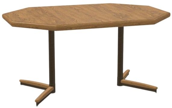 Chromcraft Customizable Handsford Extendable High Pressure Laminate Dining Table-0