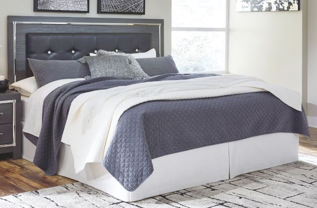 Signature Design by Ashley® Lodanna Gray California King/King Upholstered Panel Headboard-1