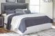 Signature Design by Ashley® Lodanna Gray California King/King Upholstered Panel Headboard-1