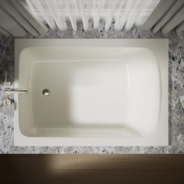 KOHLER® Avec® Biscuit 60" x 42" Drop-In Bath-2