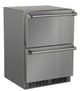 Marvel 5.0 Cu. Ft. Stainless Steel Outdoor Under Counter Refrigerator Drawers-0