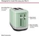 KitchenAid® 2 Slice Pistachio Toaster-4