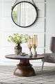 A & B Home Cleveland Matte Black Rope Strap Mirror-3