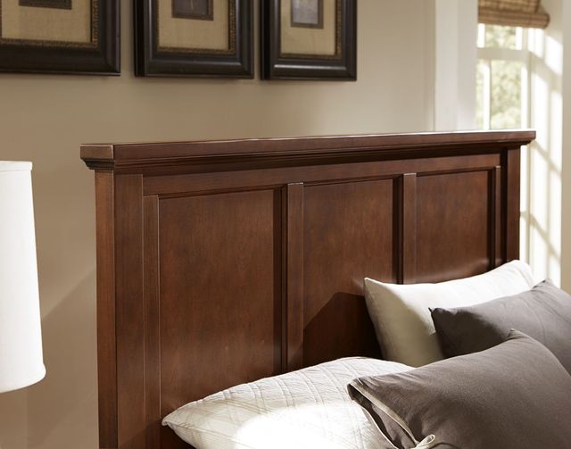 Vaughan-Bassett Bonanza Cherry California King Panel Bed-2