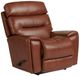 La-Z-Boy® Soren Cognac Leather Manual Rocking Recliner-0