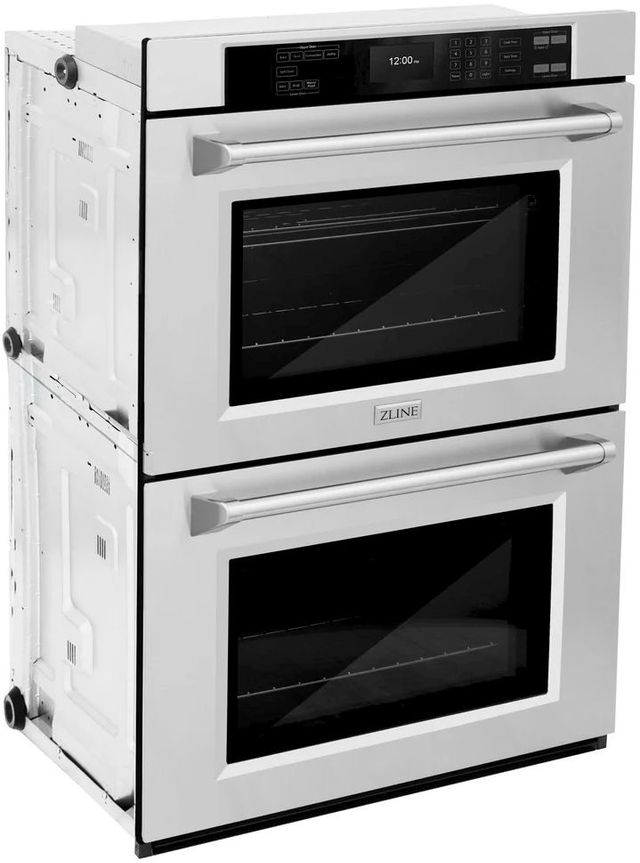 ZLINE Professional 30" Stainless Steel Double Electric Wall Oven-1