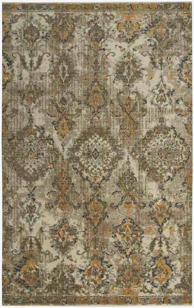 Rizzy Home Platinum Neutral 5'x8' Rectangular Rug-0