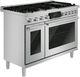 Bosch® 800 Series 48” Stainless Steel Freestanding Dual Fuel Range-2