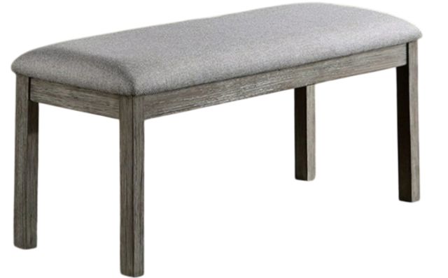 Furniture of America® Laquila Gray Dining Bench-0