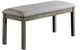 Furniture of America® Laquila Gray Dining Bench-0