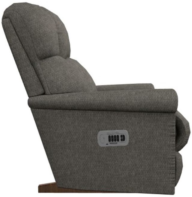 La-Z-Boy® Pinnacle Graphite Power Wall Recliner with Headrest and Lumbar-3