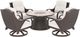 Signature Design by Ashley® Marsh Creek Brown Swivel Lounge Chair -4
