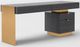 VIG Furniture Modrest Trahan Gold/Grey Office Desk-0