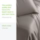 Cariloha Retreat 2-Piece Coastal Gray Lyocell King Pillow Cases-4