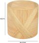 TOV Furniture Matea Natural Cross Side Table-2
