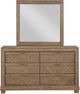 Steve Silver Co. Montana Weathered Sand Dresser and Mirror-0