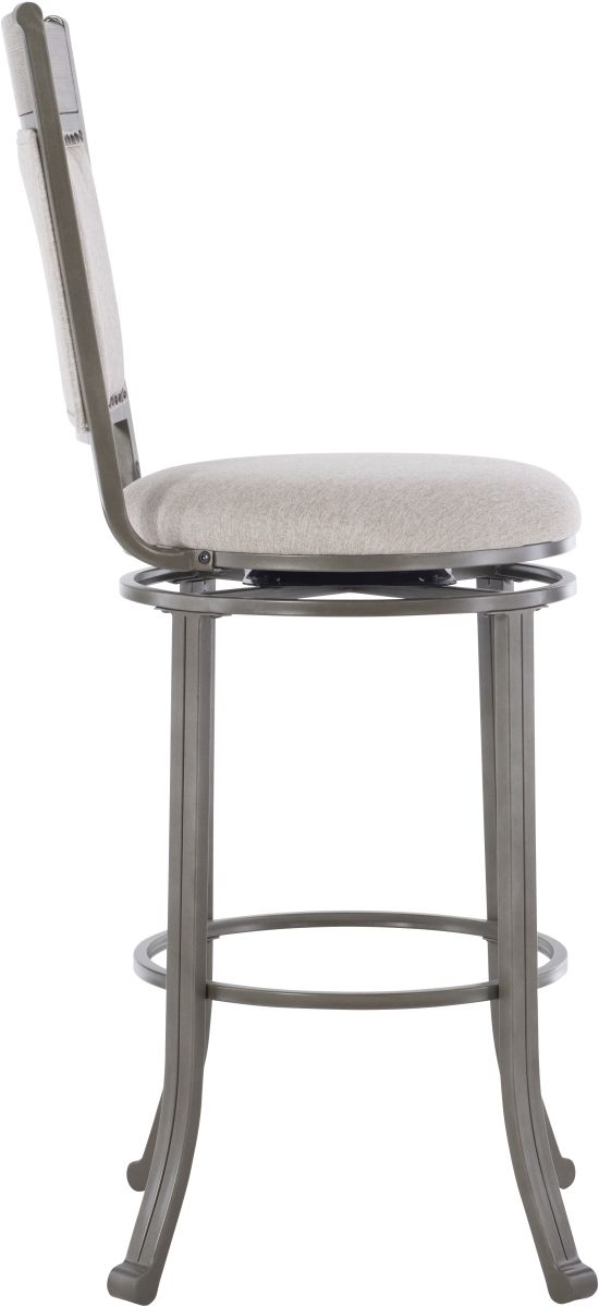 Powell® Franklin Champagne/Pewter Bar Stool-4