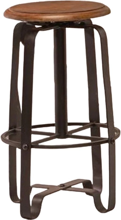 Jaipur Furniture Sherwood Brown Adjustable Stool-0