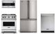 Viking® 4 Piece Stainless Steel Gas Kitchen Package-0