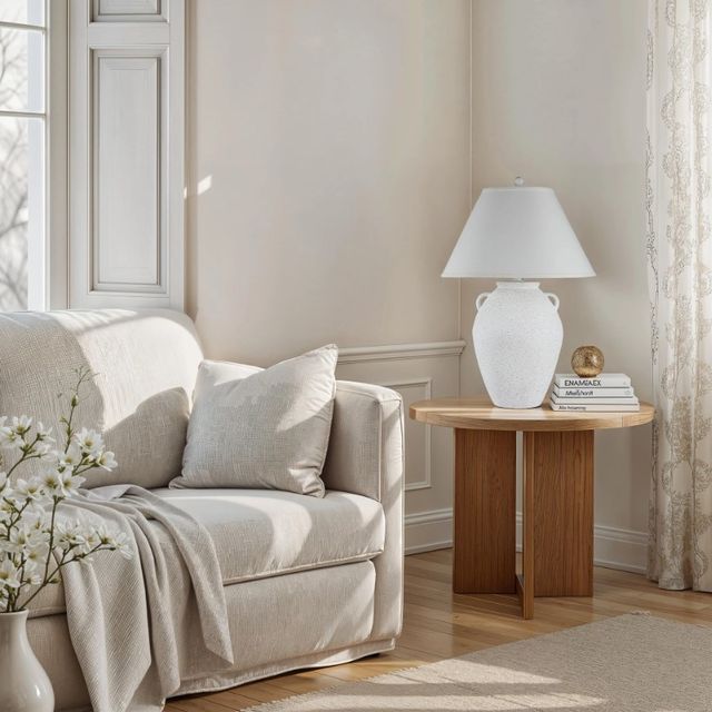 Renwil® Everren Aloria Off-White Table Lamp-1