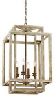 Forty West Peggy Cream/Ivory Chandelier-0