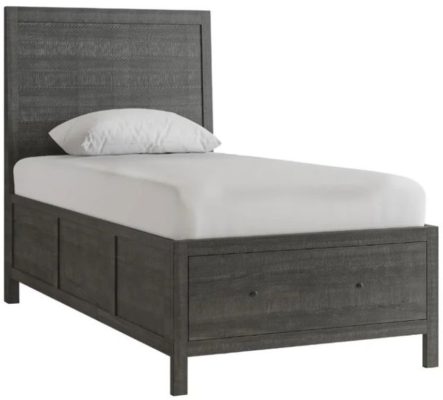 Jofran Inc. Maxton Stone Youth Twin Panel Storage Bed-0