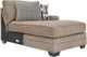Signature Design by Ashley® Cannonbrook 3-Piece Nutmeg U-Shape Sectional with Chaise-3