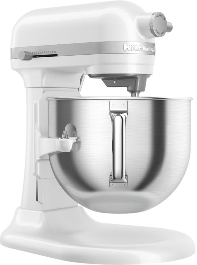 KitchenAid® White 7 Quart Bowl-Lift Stand Mixer-2