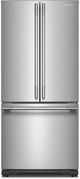 KitchenAid® 19.68 Cu. Ft. PrintShield™ Stainless Steel French Door Refrigerator with Interior Dispense-0