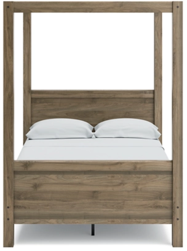 Signature Design by Ashley® Aprilyn Honey Queen Canopy Bed-1