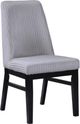 Crown Mark Hadley Light Gray/Black Dining Side Chair-0