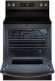 Whirlpool® 30" Black Stainless Steel Freestanding Electric Range with Air Cooking Technology-1