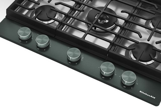 KitchenAid® 30"Juniper Gas Cooktop with 5 Burners and Integrated Wok Grate-2