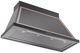 Ilve® Nostalgie II Noblesse 48" Glossy Black Wall Mounted Range Hood with Copper Trim-1
