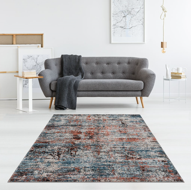 Olliix by Madison Park Newport Multi 5x7' Abstract Area Rug-2