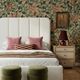 TOV Furniture Parker Cream Chenille Queen Panel Bed-1