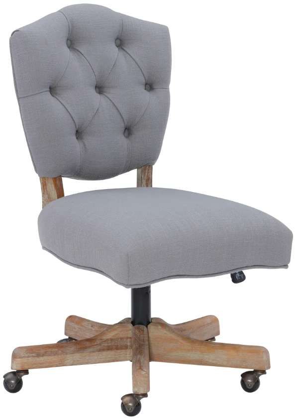 Linon Kelsey Gray Office Chair-0