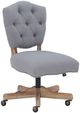 Linon Kelsey Gray Office Chair-0